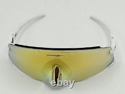 Oakley Kato Sunglasses Mark Cavendish Limited White Frame / 24k Prizm Gold Lens