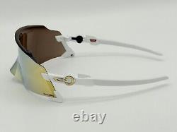 Oakley Kato Sunglasses Mark Cavendish Limited White Frame / 24k Prizm Gold Lens