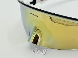 Oakley Kato Sunglasses Mark Cavendish Limited White Frame / 24k Prizm Gold Lens