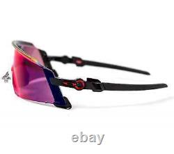 Oakley Kato X Primz Sunglasses Polished Black Road Lenses Biking OO9475-0149