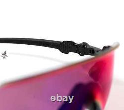Oakley Kato X Primz Sunglasses Polished Black Road Lenses Biking OO9475-0149