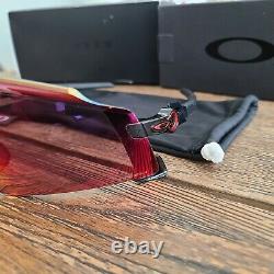Oakley Kato X Sunglasses Polished Black Prizm Road Lens Red Rare