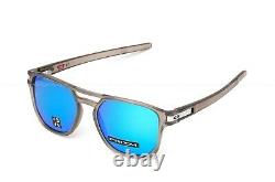 Oakley LATCH BETA POLARIZED Sunglasses OO9436-0654 Matte Grey Ink/PRIZM Sapphire