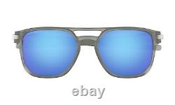Oakley LATCH BETA POLARIZED Sunglasses OO9436-0654 Matte Grey Ink/PRIZM Sapphire