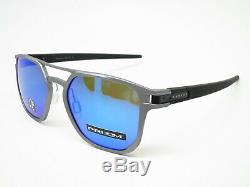 Oakley Latch Alpha OO4128-0453 Matte Light Gunmetal Polarized Sunglasses