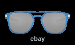 Oakley Latch Alpha Sunglasses OO4128-0353 Matte Sapphire Blue With PRIZM Black NEW