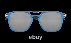 Oakley Latch Alpha Sunglasses OO4128-0353 Matte Sapphire Blue With PRIZM Black NEW