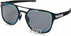 Oakley Latch Alpha Sunglasses OO4128-0653 Matte Black Frame With PRIZM Grey Lens