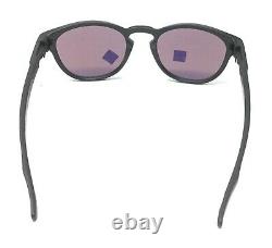 Oakley Latch Men's Matte Black Prizm Violet Sunglasses OO9265-5553