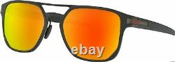 Oakley Latch Prizm Polarized Men's Flat-Top Pilot Sunglasses OO4128