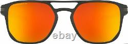 Oakley Latch Prizm Polarized Men's Flat-Top Pilot Sunglasses OO4128