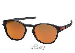 Oakley Latch Sunglasses Matte Black Prizm Ruby OO9265-29 9265 29
