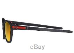 Oakley Latch Sunglasses Matte Black Prizm Ruby OO9265-29 9265 29