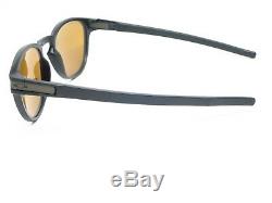 Oakley Latch Sunglasses OO9265-07 Matte Black Frame / Bronze Polarized Lenses