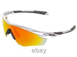 Oakley M2 Frame Sunglasses OO9212-04 Silver/Fire Iridium