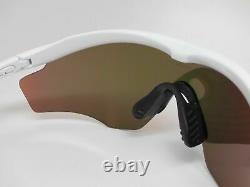 Oakley M2 Frame XL Sunglasses OO9343-05 Polished White With Fire Iridium Lens