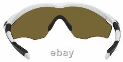 Oakley M2 XL Sunglasses OO9343-05 Polished White Fire Iridium Lens