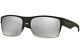 Oakley Machinist Twoface Sunglasses Oo9189-30 Matte Black With Chrome Iridium