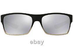 Oakley MACHINIST TWOFACE Sunglasses OO9189-30 Matte Black With Chrome Iridium