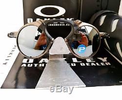 Oakley Mad Man X Metal Sunglasses OO6019-02 Pewter / Black Iridium Polarized