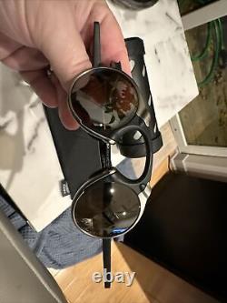 Oakley Madman Polarized Sunglasses OO6019-02 X Metal Pewter/Black Iridium
