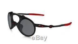 Oakley Madman Scuderia Ferrari Sunglasses OO6019-06 Dark Carbon Black Polarized