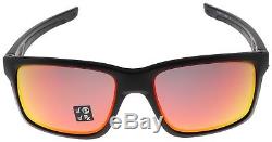 Oakley Mainlink Sunglasses OO9264-07 Matte Black Ruby Iridium Polarized Lens