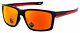 Oakley Mainlink Xl Sunglasses Oo9264-4661 Polished Black Prizm Ruby Polarized