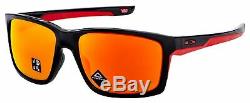 Oakley Mainlink XL Sunglasses OO9264-4661 Polished Black Prizm Ruby Polarized