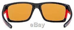 Oakley Mainlink XL Sunglasses OO9264-4661 Polished Black Prizm Ruby Polarized