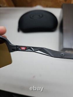 Oakley Matte Carbon Sutro S 24K Gold Prizm Sunglasses