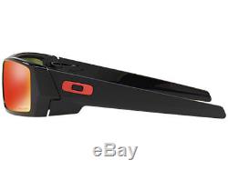 Oakley Men Sport Sunglasses OO9014 26-246 Matte Black Frame Ruby Iridium Lens