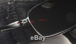 Oakley Men Sunglasses Badman Asia Fit Dark Carbon Black Irid Polarized