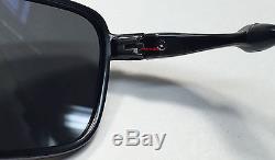 Oakley Men Sunglasses Badman Asia Fit Dark Carbon Black Irid Polarized