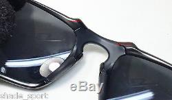 Oakley Men Sunglasses Badman Dark Carbon Black Iridium Polarized