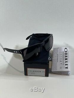 Oakley Men Sunglasses Holbrook XL OO9417-01 Matte Black Frame / Warm Grey Lenses