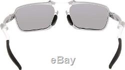 Oakley Men's Badman OO6035-03 Silver Rectangle Sunglasses