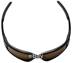 Oakley Men's Canteen Sunglasses Polished Black with Dark Bronze Lens