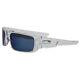 Oakley Men's Crankshaft Iridium Sunglasses Polished Clear/ice