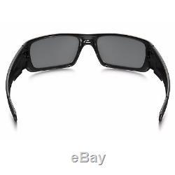 Oakley Men's Crankshaft Sunglasses 60mm (Polished Black / Black Iridium)