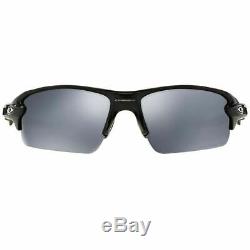 Oakley Men's Flak 2.0 Sunglasses Black Iridium Polarized/Mirrored Lens OO9295-07