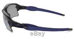 Oakley Men's Flak 2.0 XL Sunglasses Polished Black/Navy with Black Iridium Lens