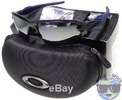 Oakley Men's Flak 2.0 XL Sunglasses Polished Black/Navy with Black Iridium Lens