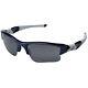 Oakley Men's Flak Jacket Xlj Blue White Black Iridium Sport Sunglasses 03-931