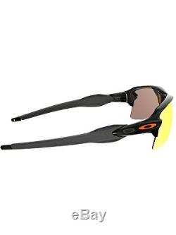 Oakley Men's Gradient Flak 2.0 OO9188-22 Black Semi-Rimless Sunglasses