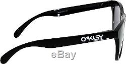 Oakley Men's Gradient Frogskins 24-306 Black Square Sunglasses