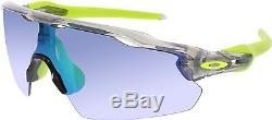 Oakley Men's Gradient Radar Ev Pitch OO9211-03 Gray Wrap Sunglasses