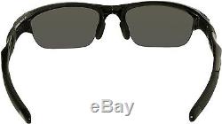 Oakley Men's Half Jacket OO9153-01 Black Rectangle Sunglasses
