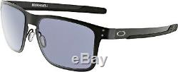 Oakley Men's Holbrook Metal OO4123-01 Black Square Sunglasses