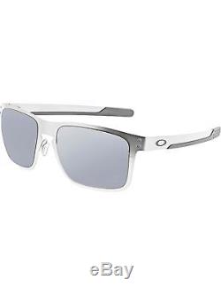 Oakley Men's Holbrook Metal OO4123-03 Silver Rectangle Sunglasses